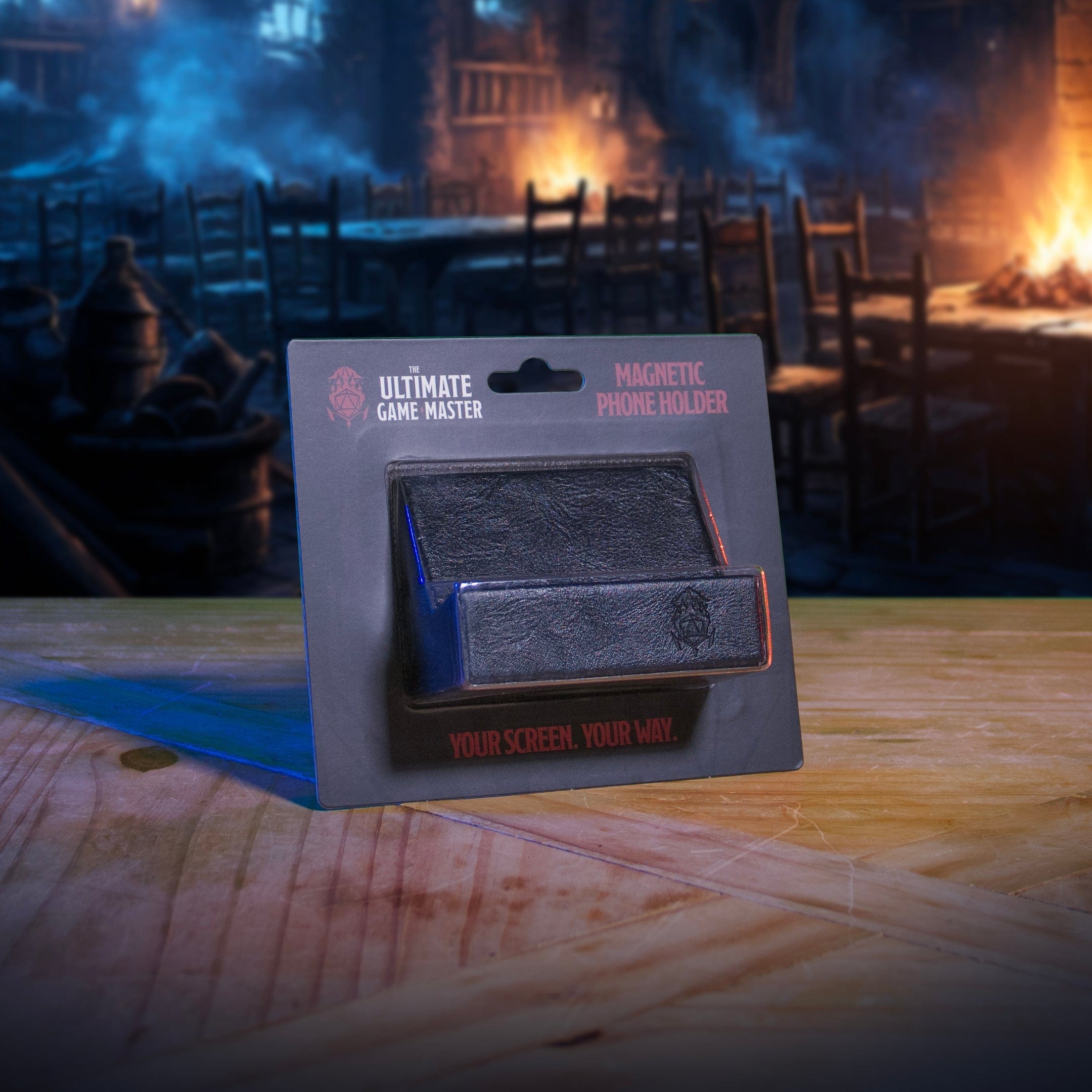 The Ultimate Game Master Magnetic Phone Holder - Digital Tools Mount for Game Master Screen & TTRPG Sessions