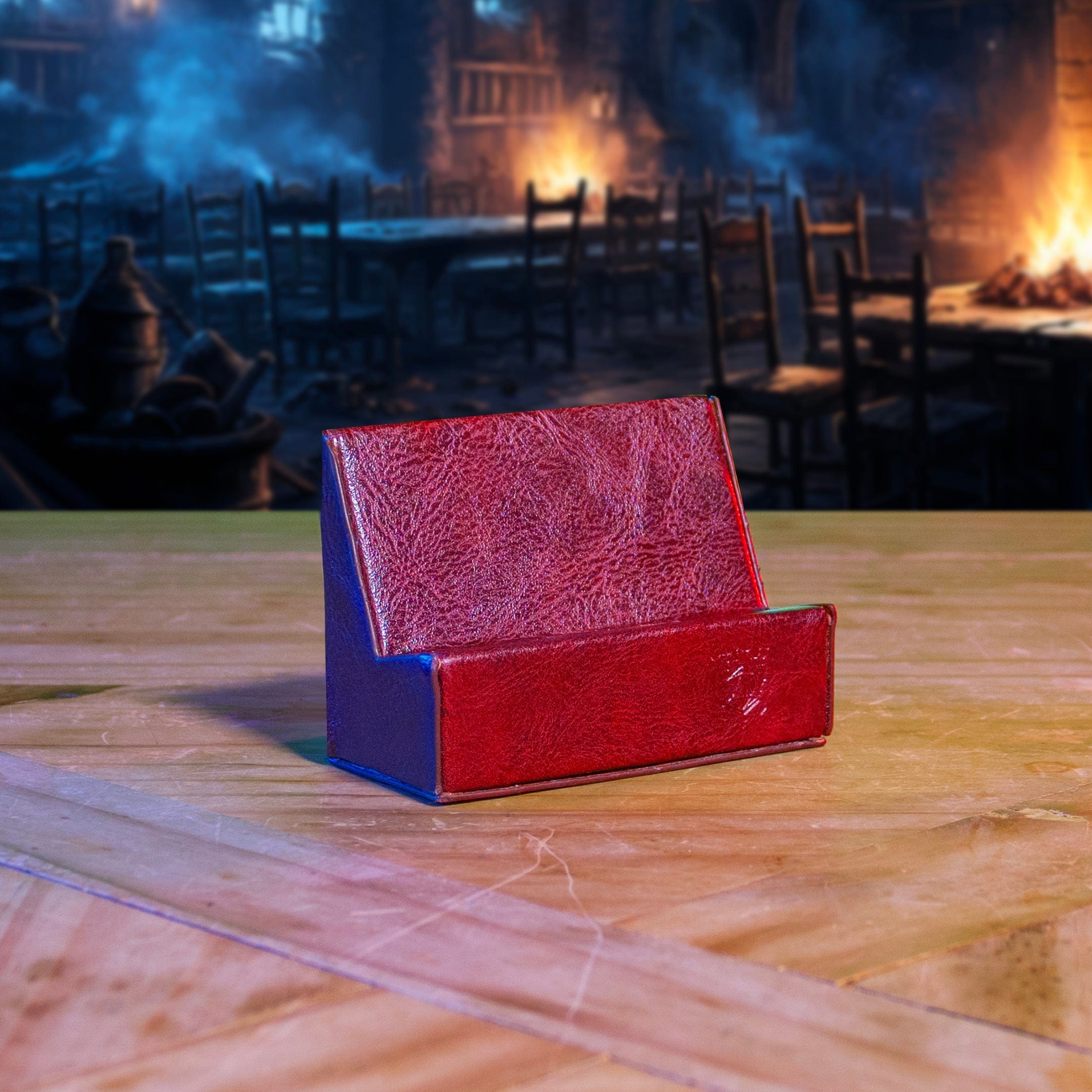 The Ultimate Game Master Red Magnetic Phone Holder - Digital Tools Mount for Game Master Screen & TTRPG Sessions