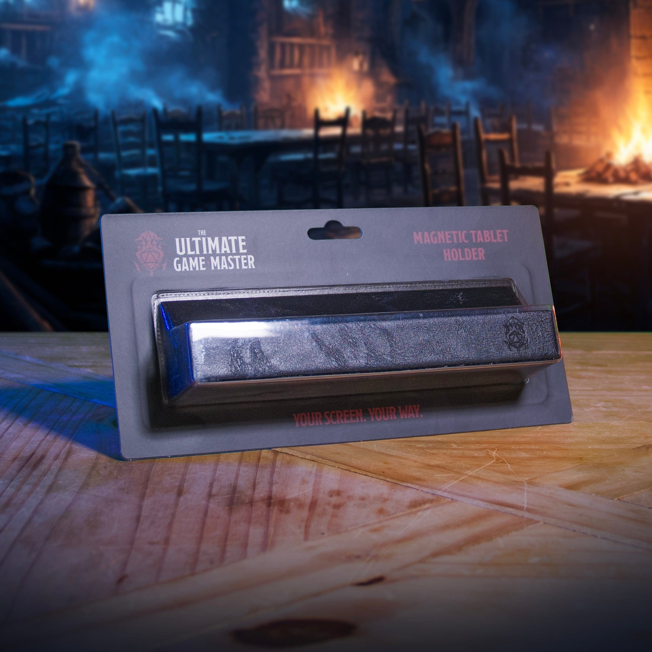 The Ultimate Game Master Magnetic Tablet Holder - Digital Display Mount for Game Master Screen & D&D Tools