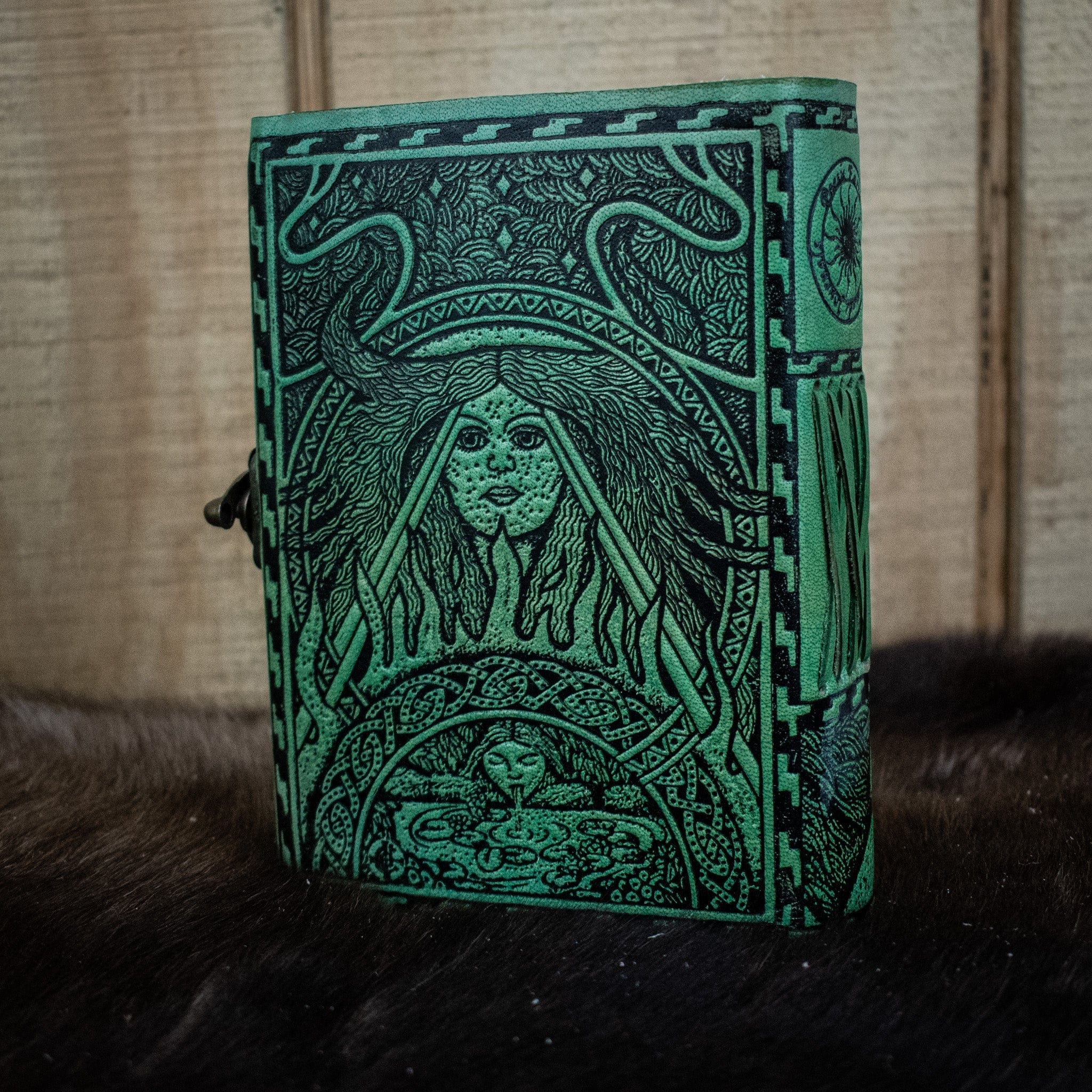 Misty Mountain Gaming Journal "Mother Earth" Leather Journal