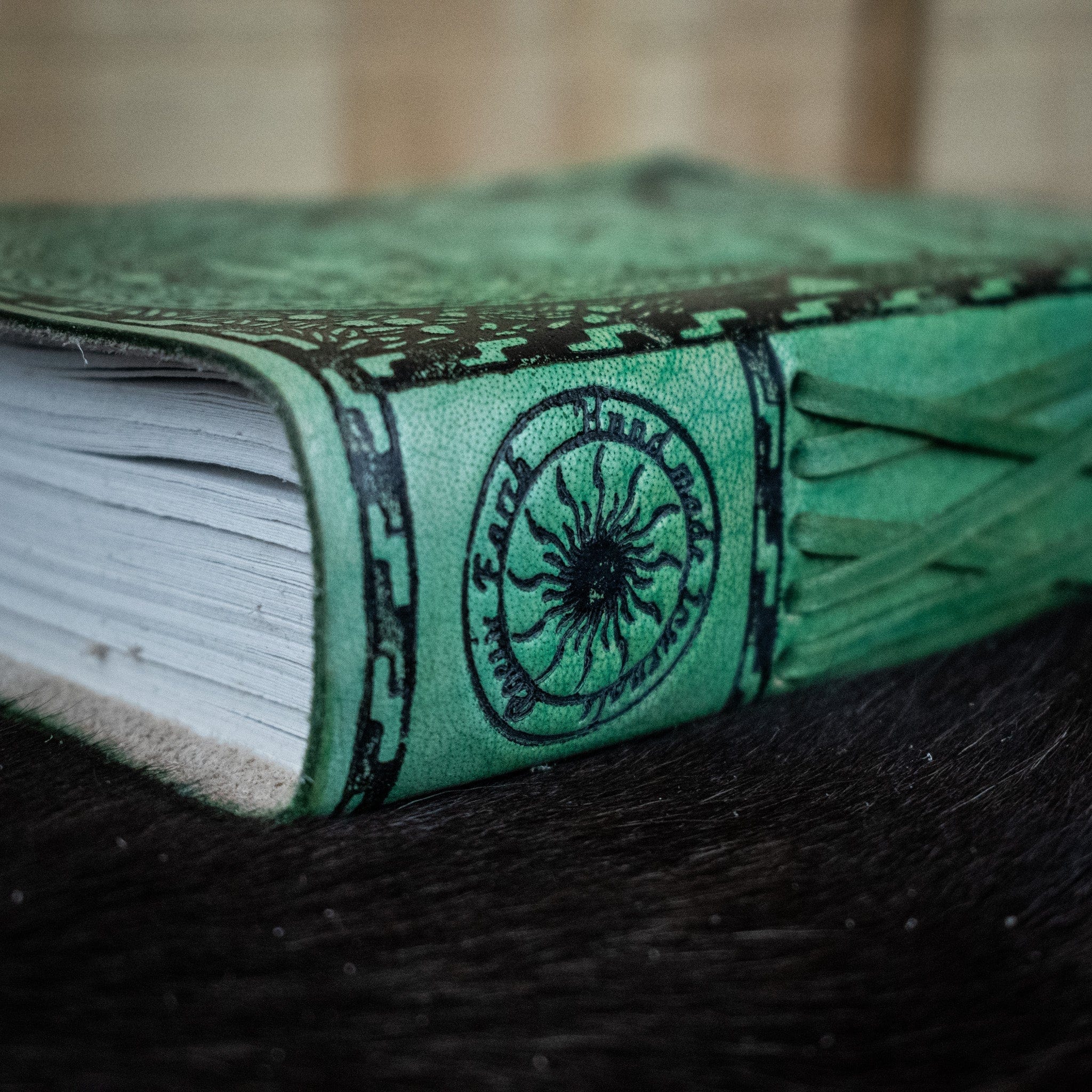 Misty Mountain Gaming Journal "Mother Earth" Leather Journal