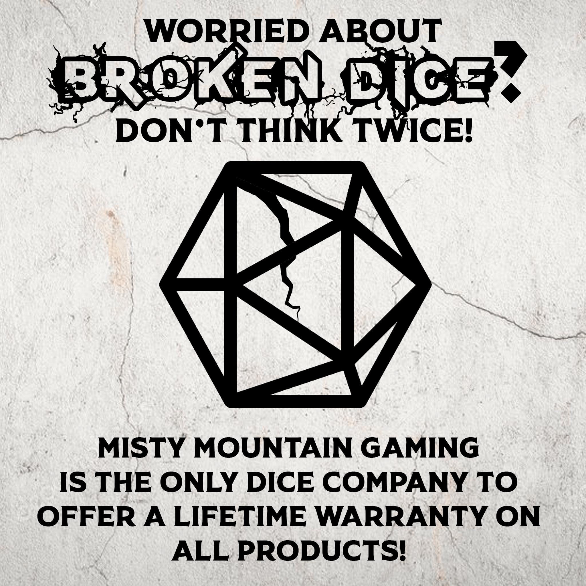 Misty Mountain Gaming Mystery Bundle Mystery Metal *Mixed* Dice Set