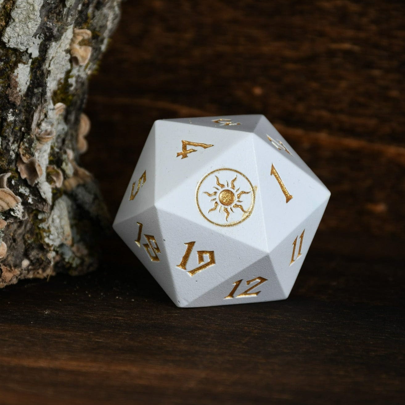 Misty Mountain Gaming Spindown Dice Plains Mana Spindown Metal D20