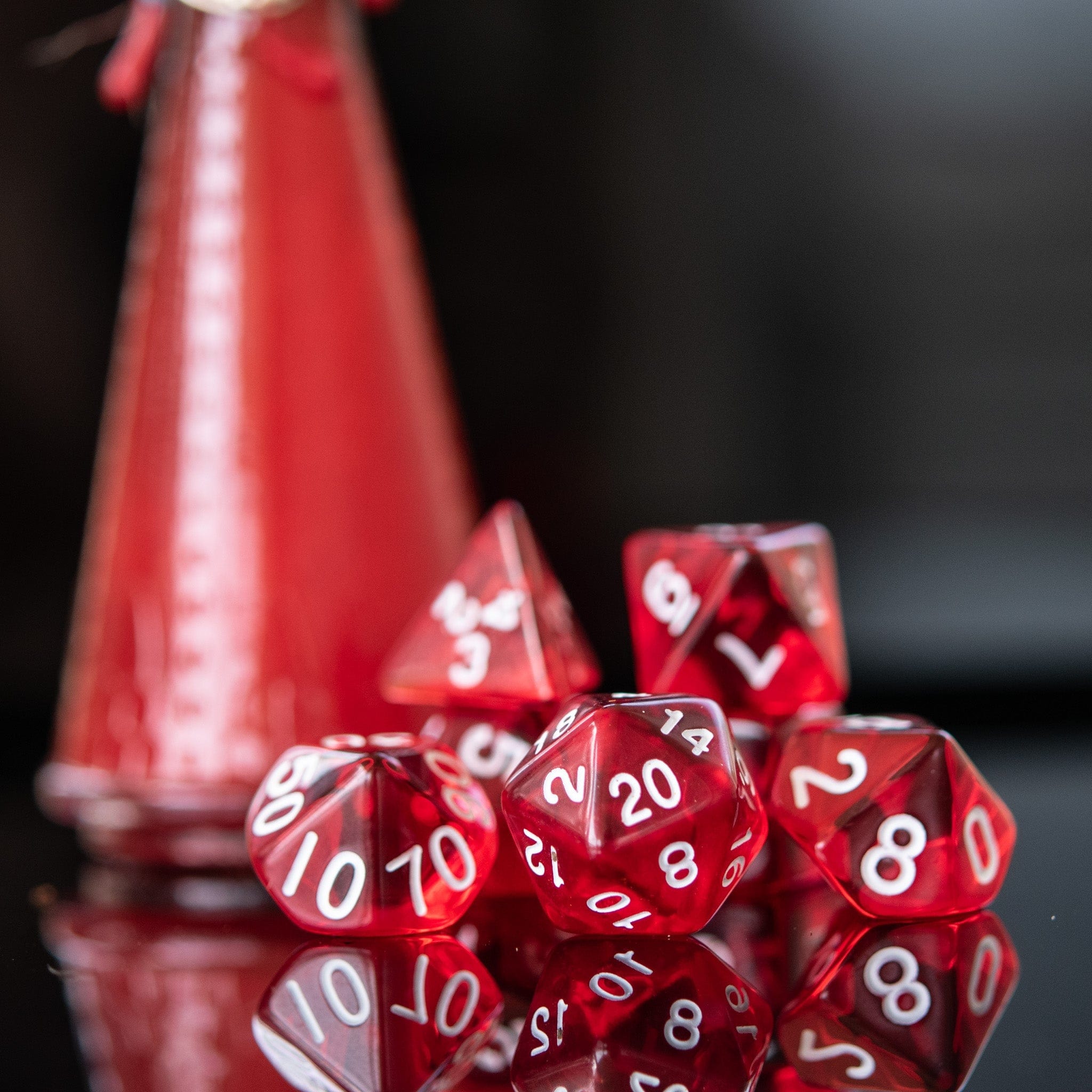 Misty Mountain Gaming Acrylic Dice Potion of Health Acrylic Dice Set