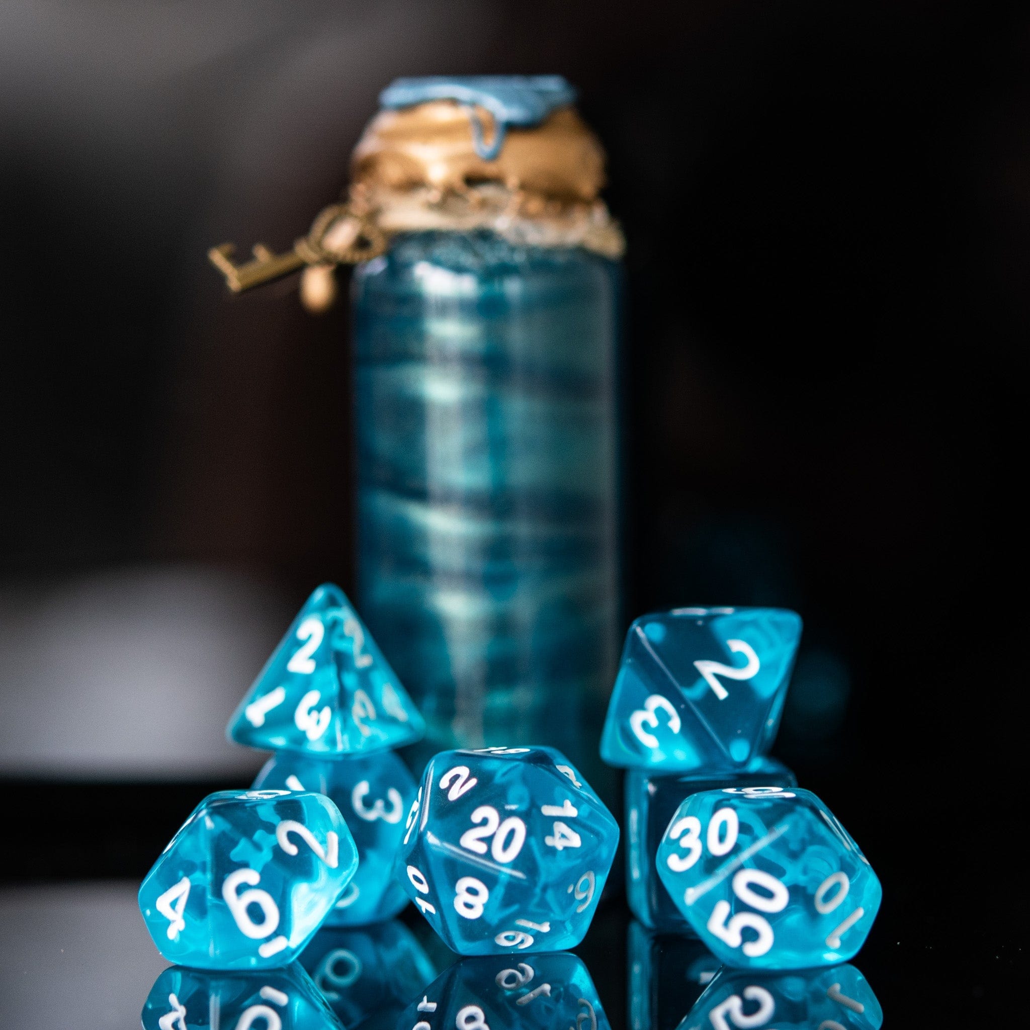 Misty Mountain Gaming Acrylic Dice Potion of Mana Acrylic Dice Set
