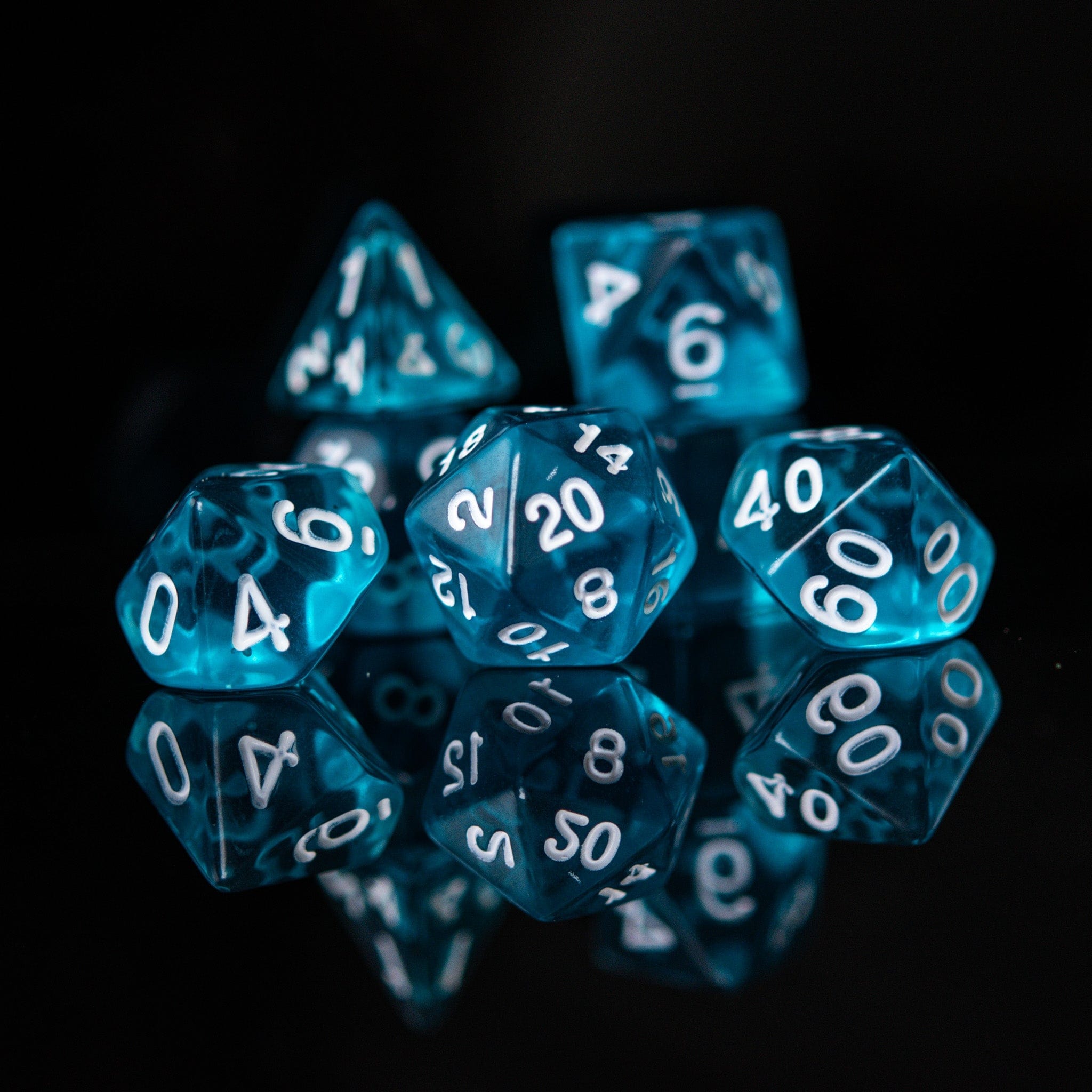 Misty Mountain Gaming Acrylic Dice Potion of Mana Acrylic Dice Set