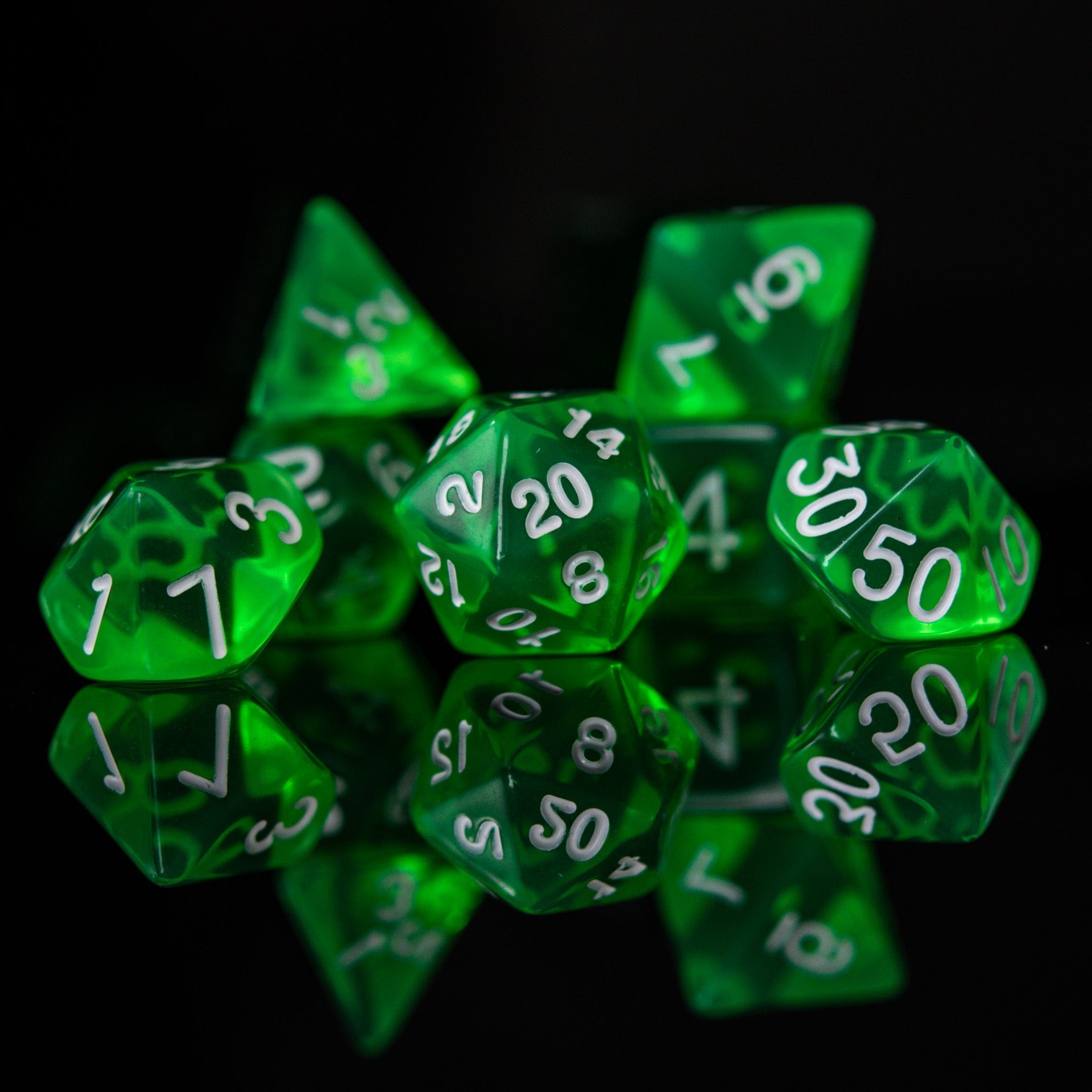 Misty Mountain Gaming Acrylic Dice Potion of Stamina Acrylic Dice Set