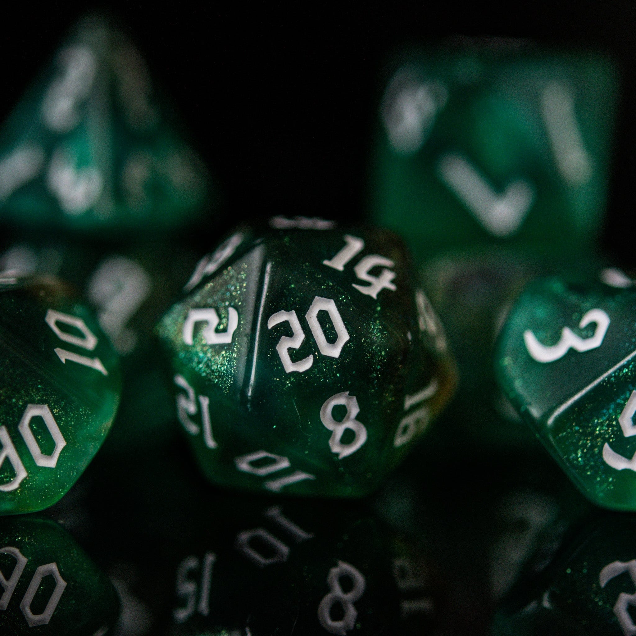 Misty Mountain Gaming Acrylic Dice Ranger Class Acrylic Dice Set