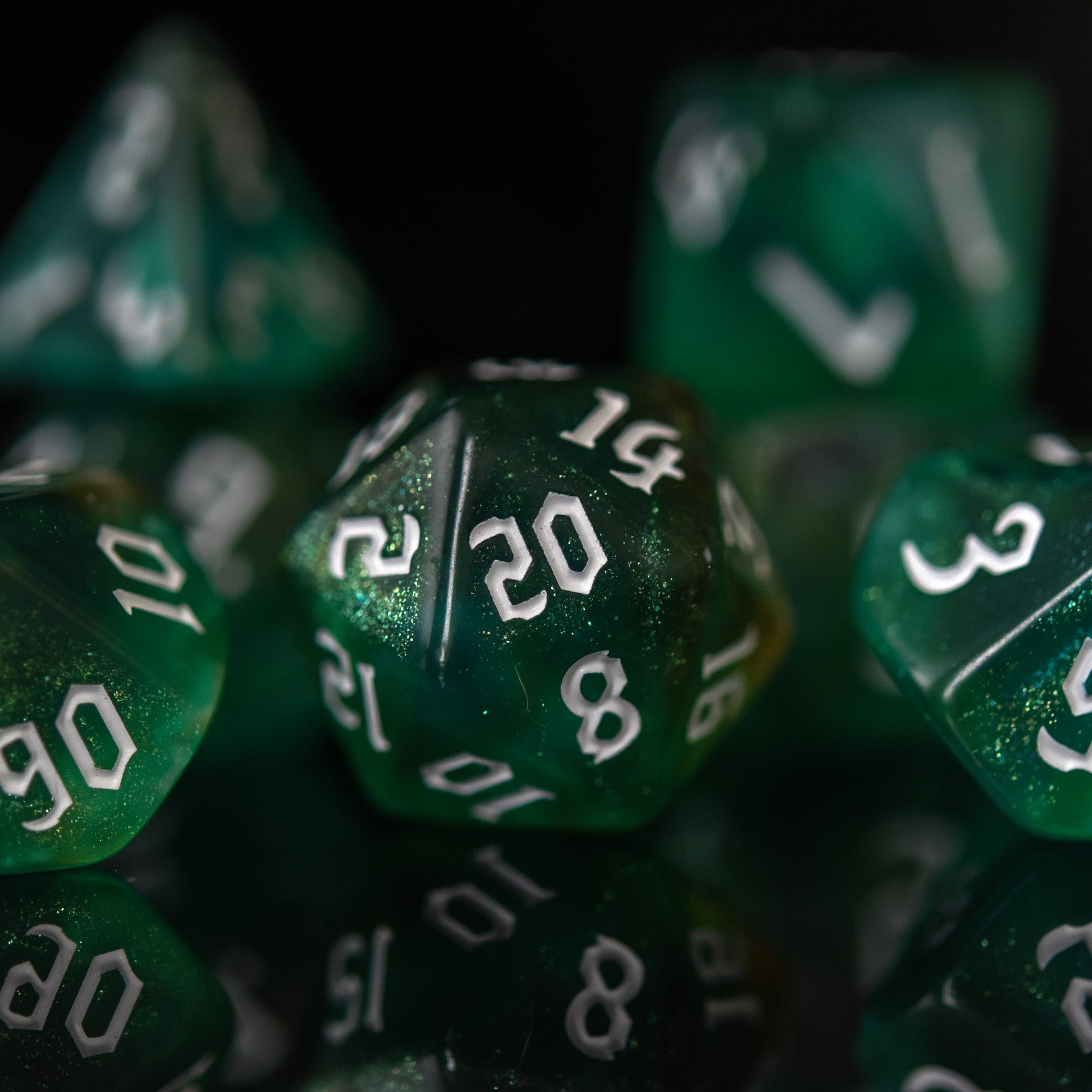 Misty Mountain Gaming Acrylic Dice Ranger Class Acrylic Dice Set