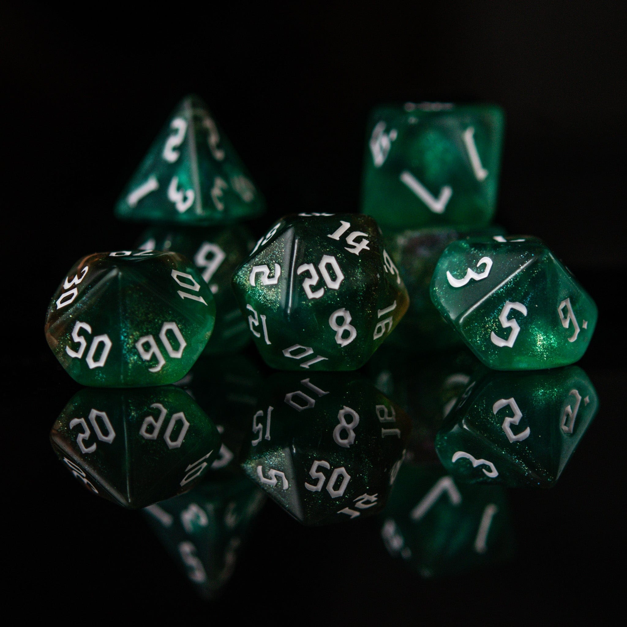 Misty Mountain Gaming Acrylic Dice Ranger Class Acrylic Dice Set