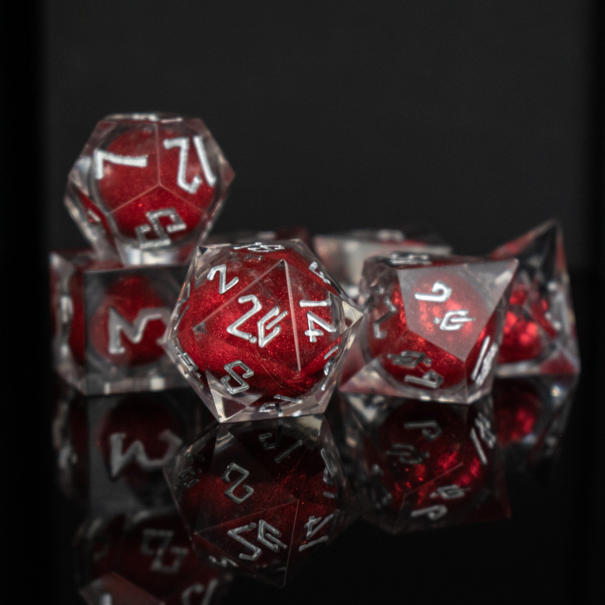 Misty Mountain Gaming Liquid Core Ruby Slipper Liquid Core Dice Set