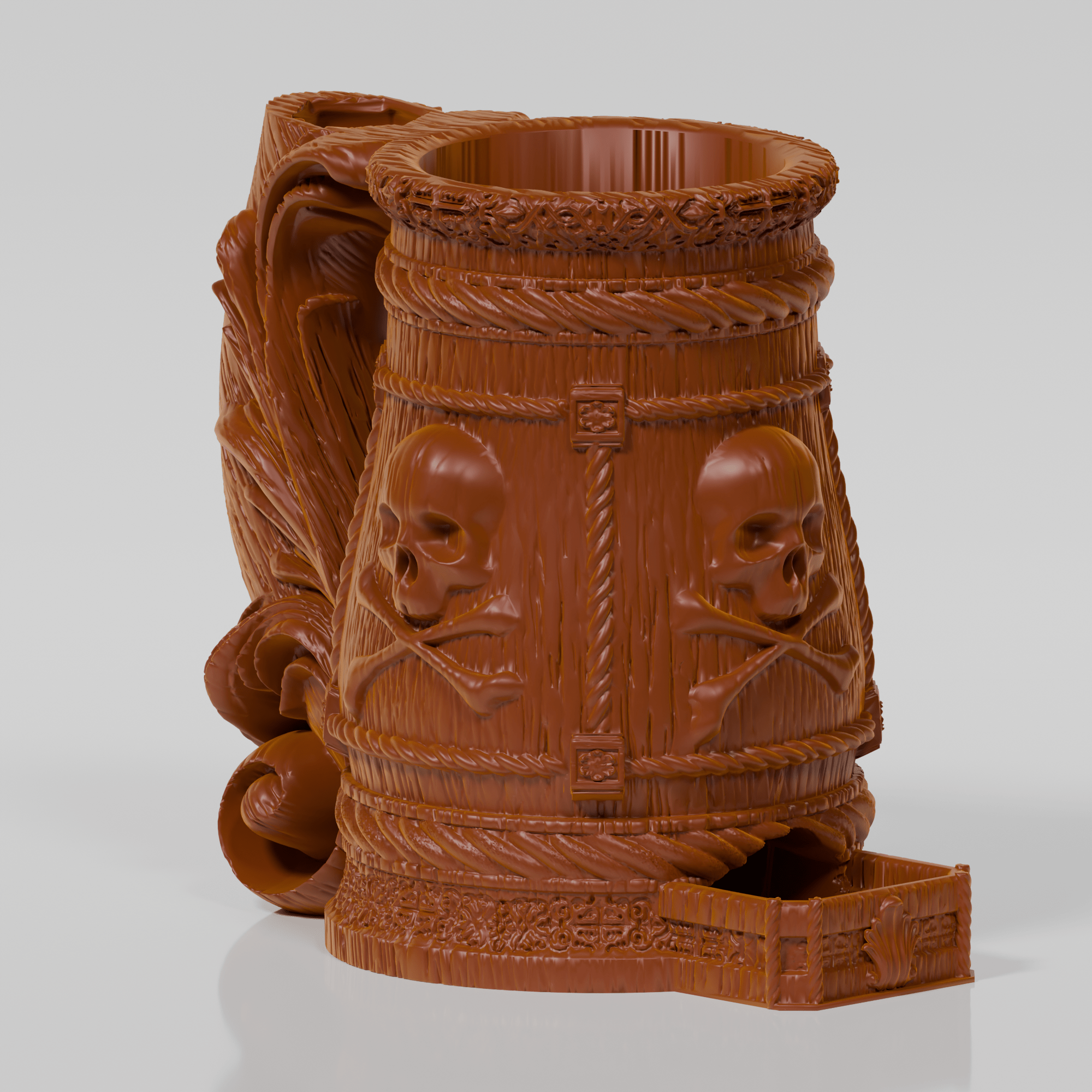 Fabletop Dice Roller Rum Roller – Pirate Dice Rolling Tankard