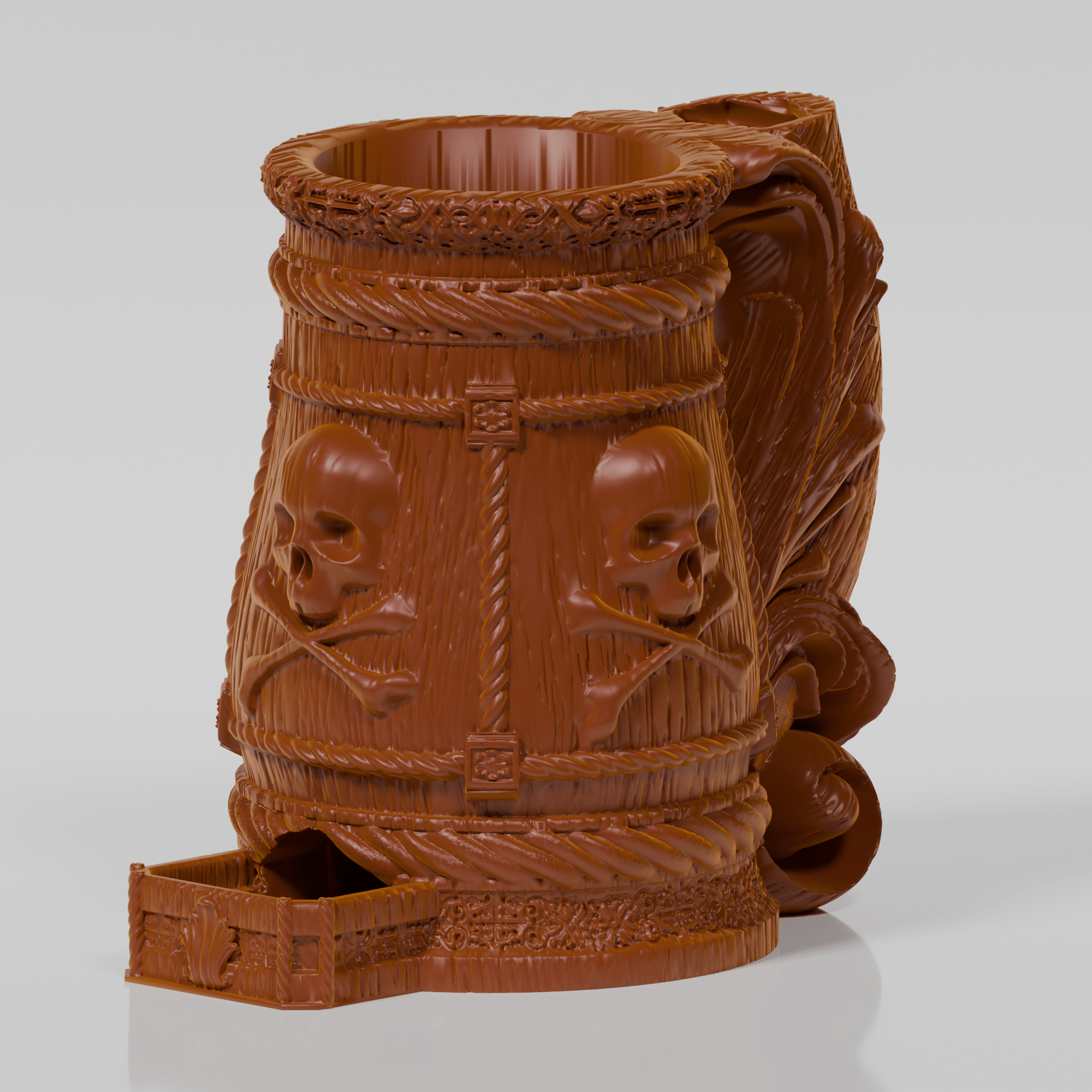 Fabletop Dice Roller Rum Roller – Pirate Dice Rolling Tankard
