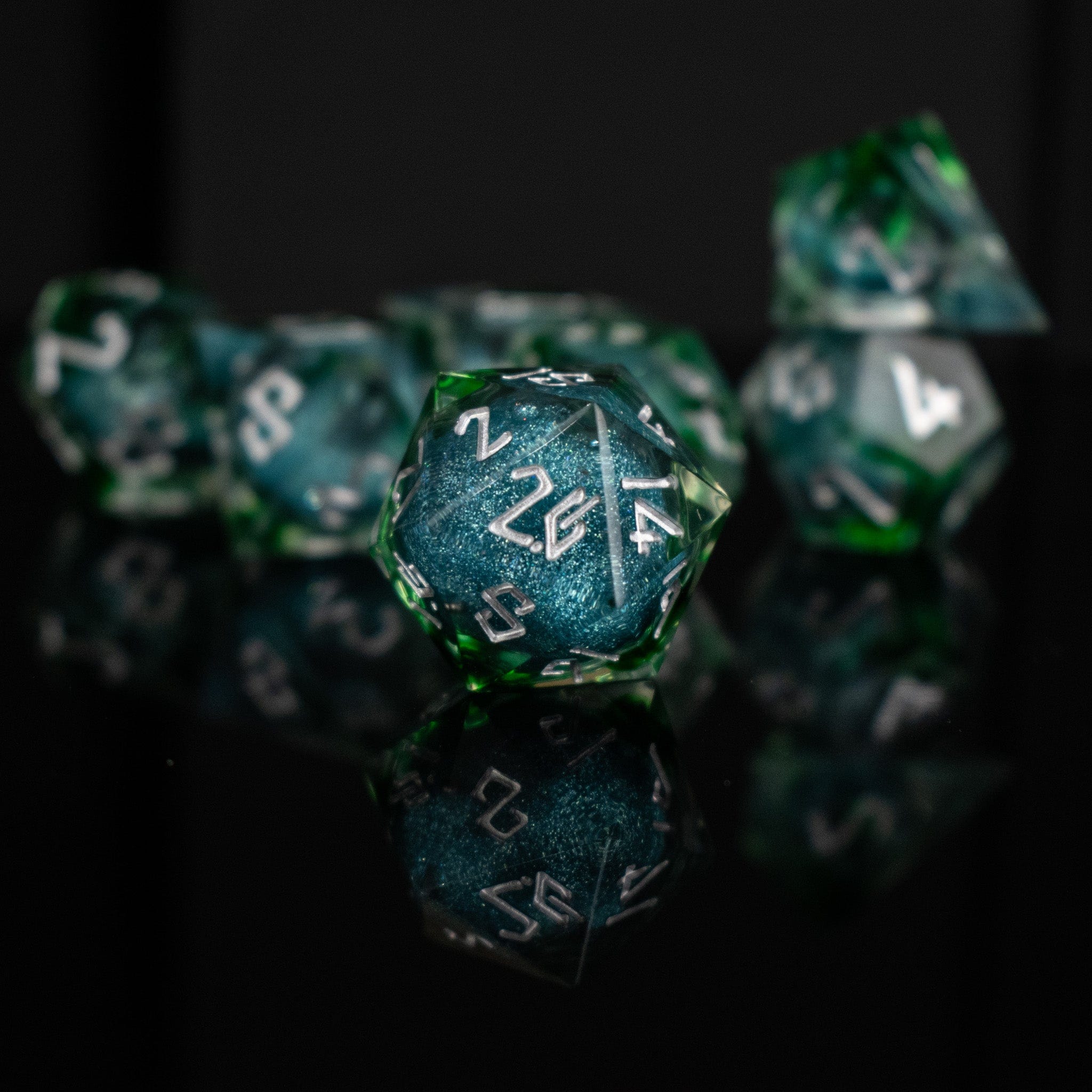 Misty Mountain Gaming Liquid Core Sea Siren Liquid Core Dice Set