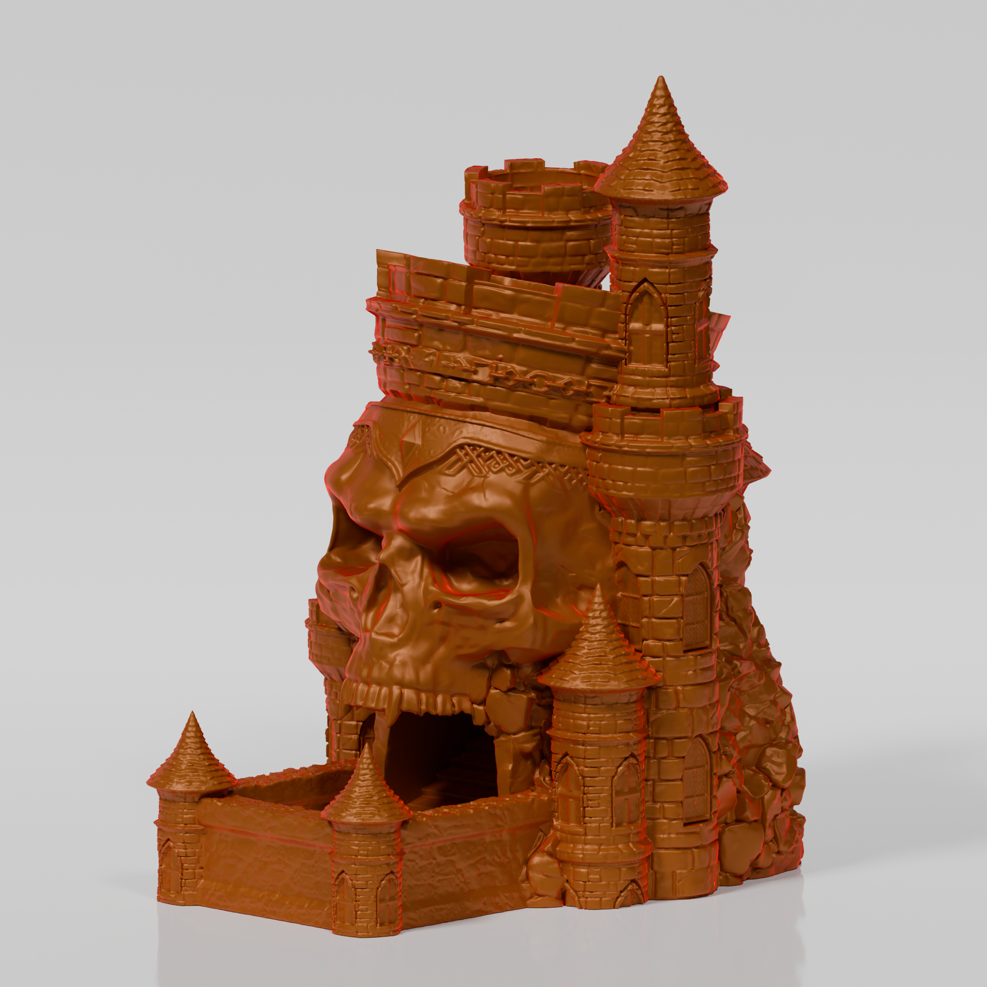 Skull Castle Dice Tower