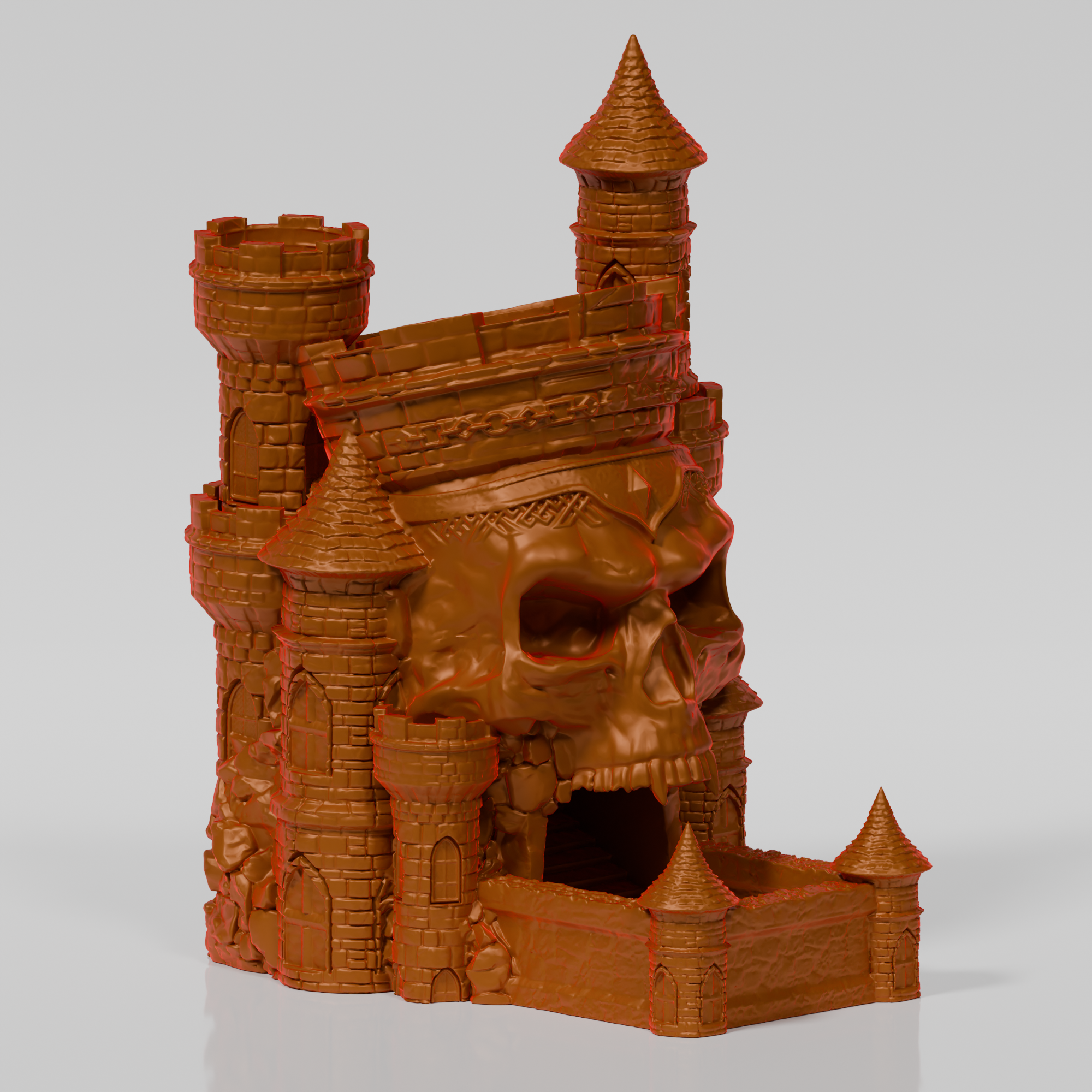 Skull Castle Dice Tower