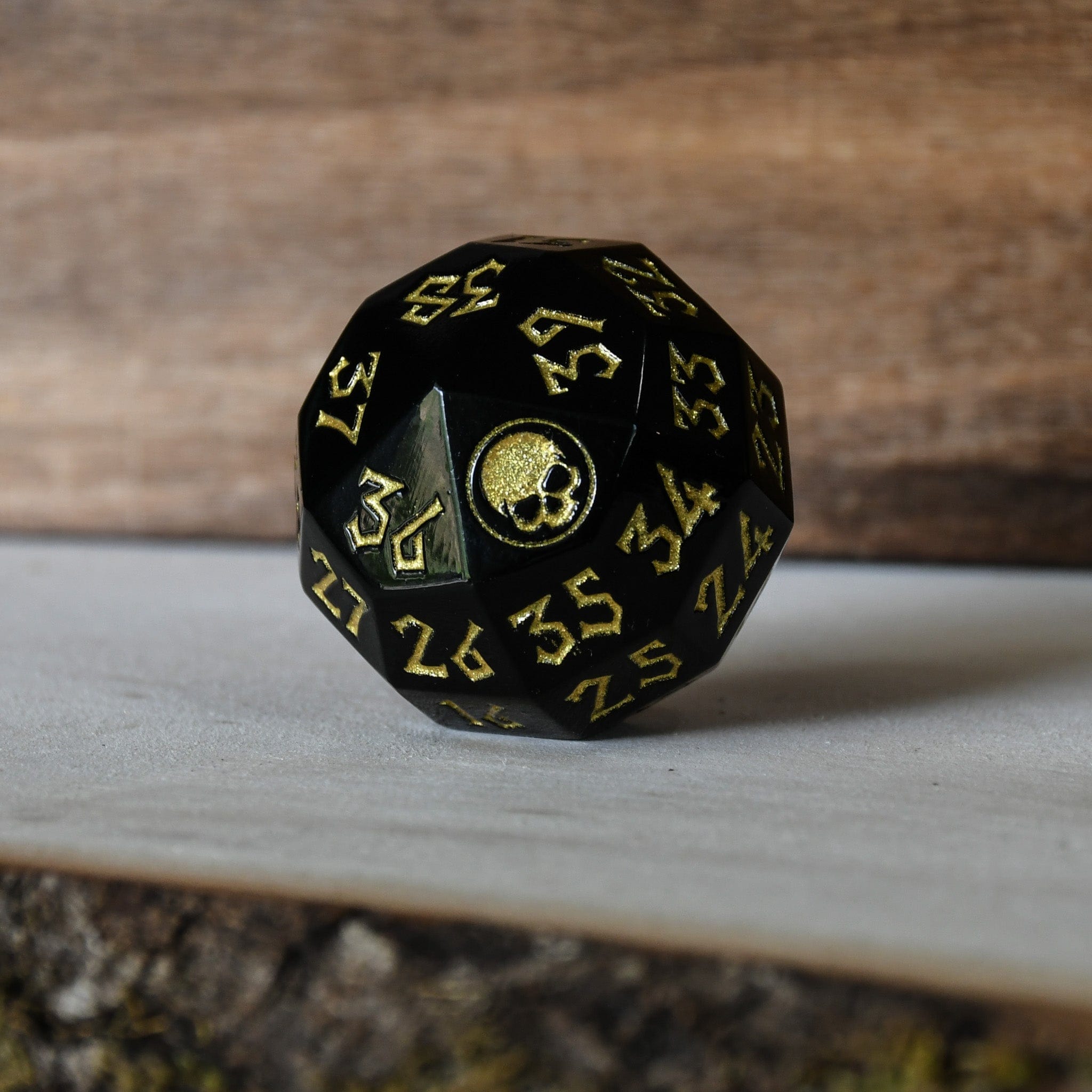Misty Mountain Gaming Spindown Dice Swamp Mana Spindown Metal D40