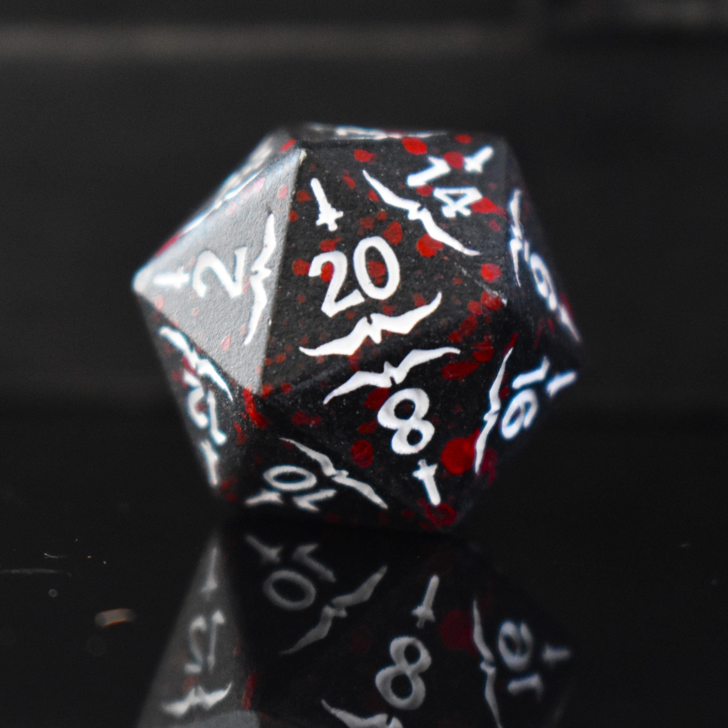 Misty Mountain Gaming Metal Sword of the Blood Hunter Metal Dice Set