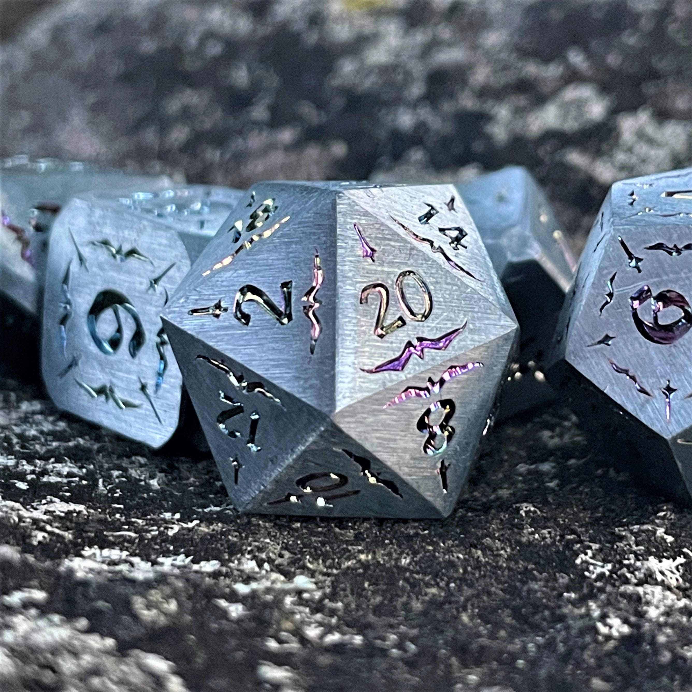 Misty Mountain Gaming Metal Sword of the Holy Knight Metal Dice Set
