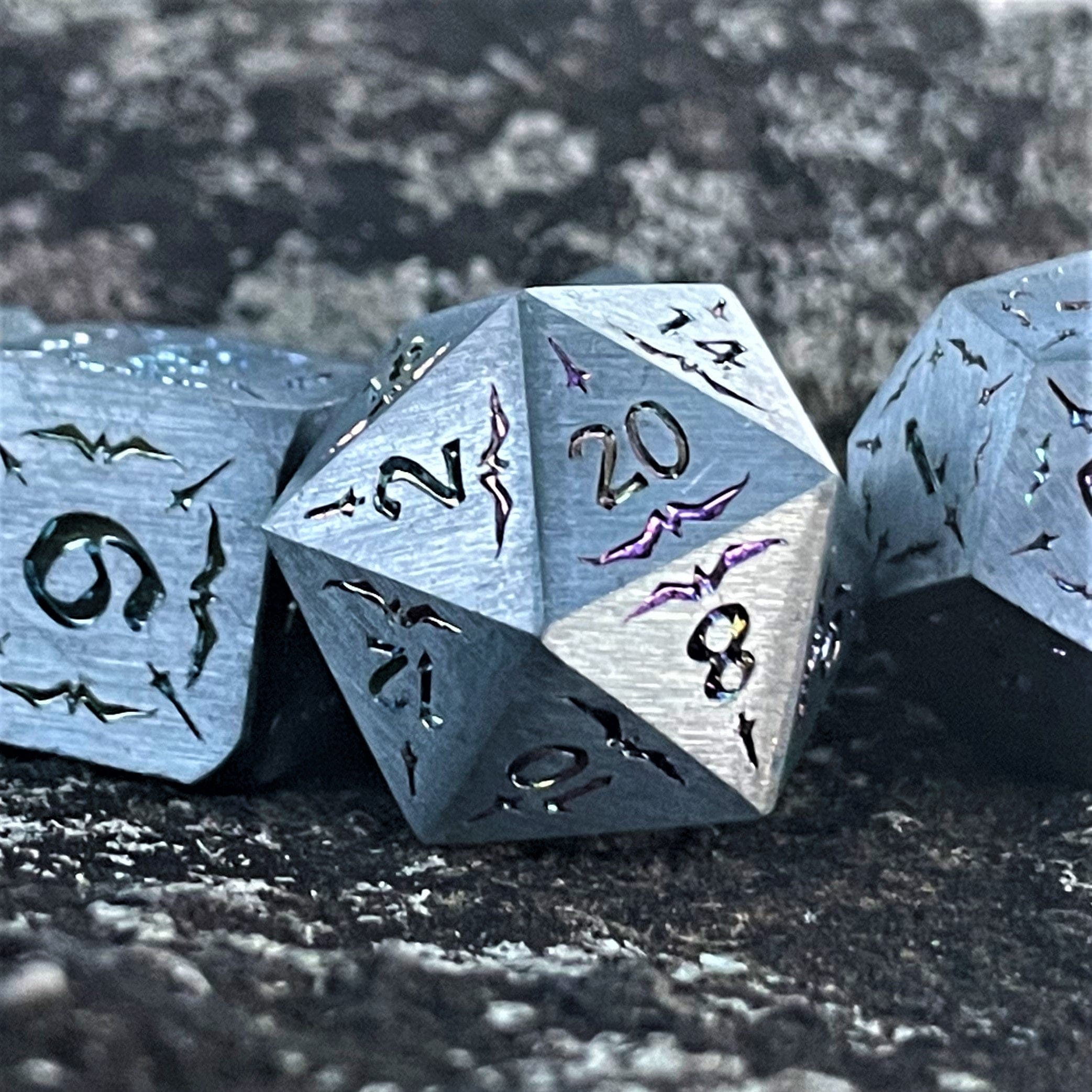 Misty Mountain Gaming Metal Sword of the Holy Knight Metal Dice Set
