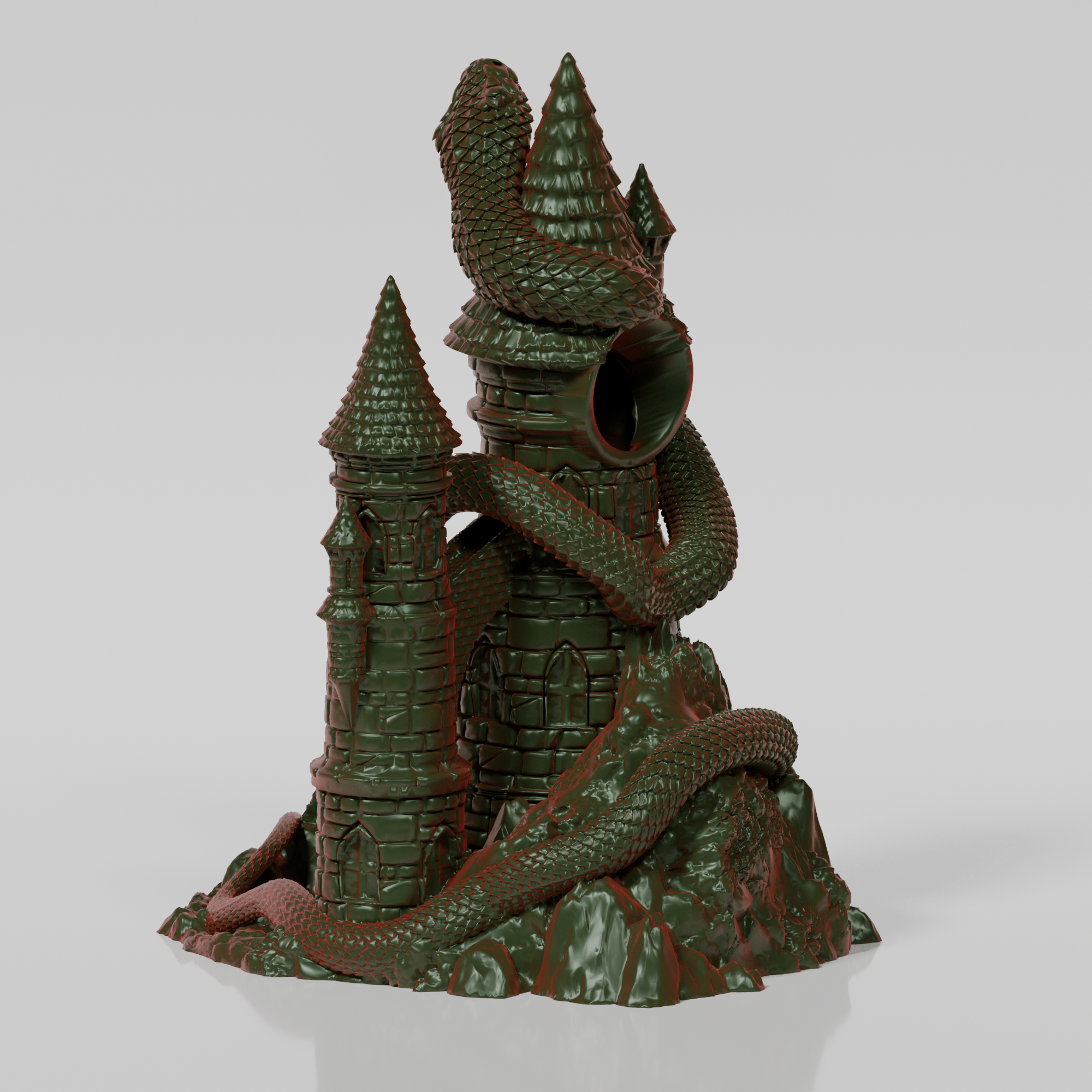 Fabletop The Encoiled Keep – A Tower Bound by Fate