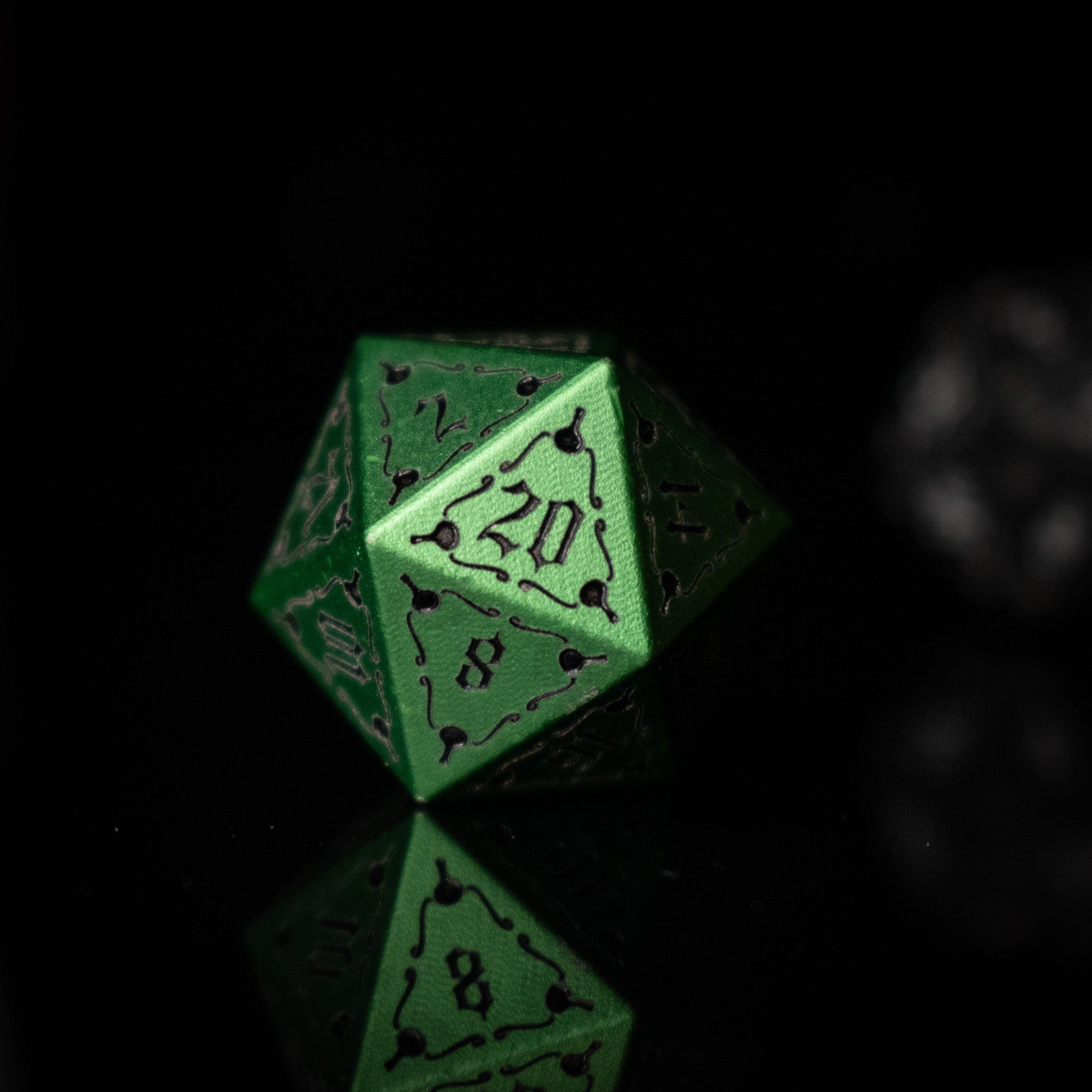 Misty Mountain Gaming Aluminum The Mad Scientist Aluminum Metal Dice Set