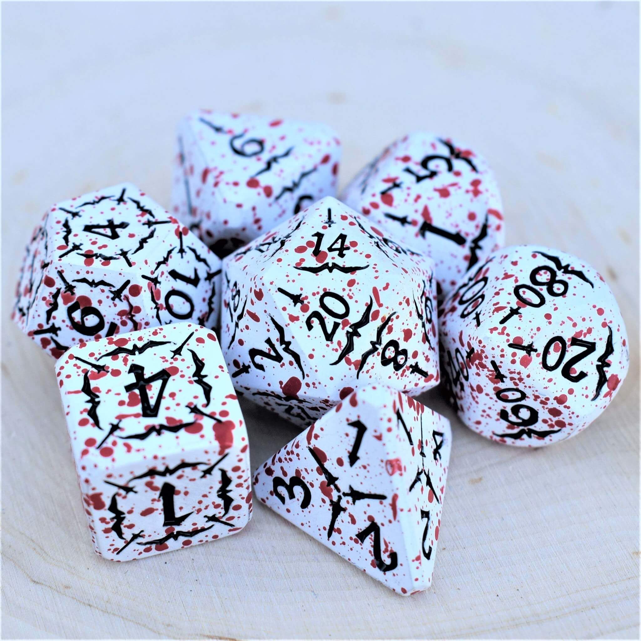 Misty Mountain Gaming Metal The Sword of Vlad Metal Dice Set