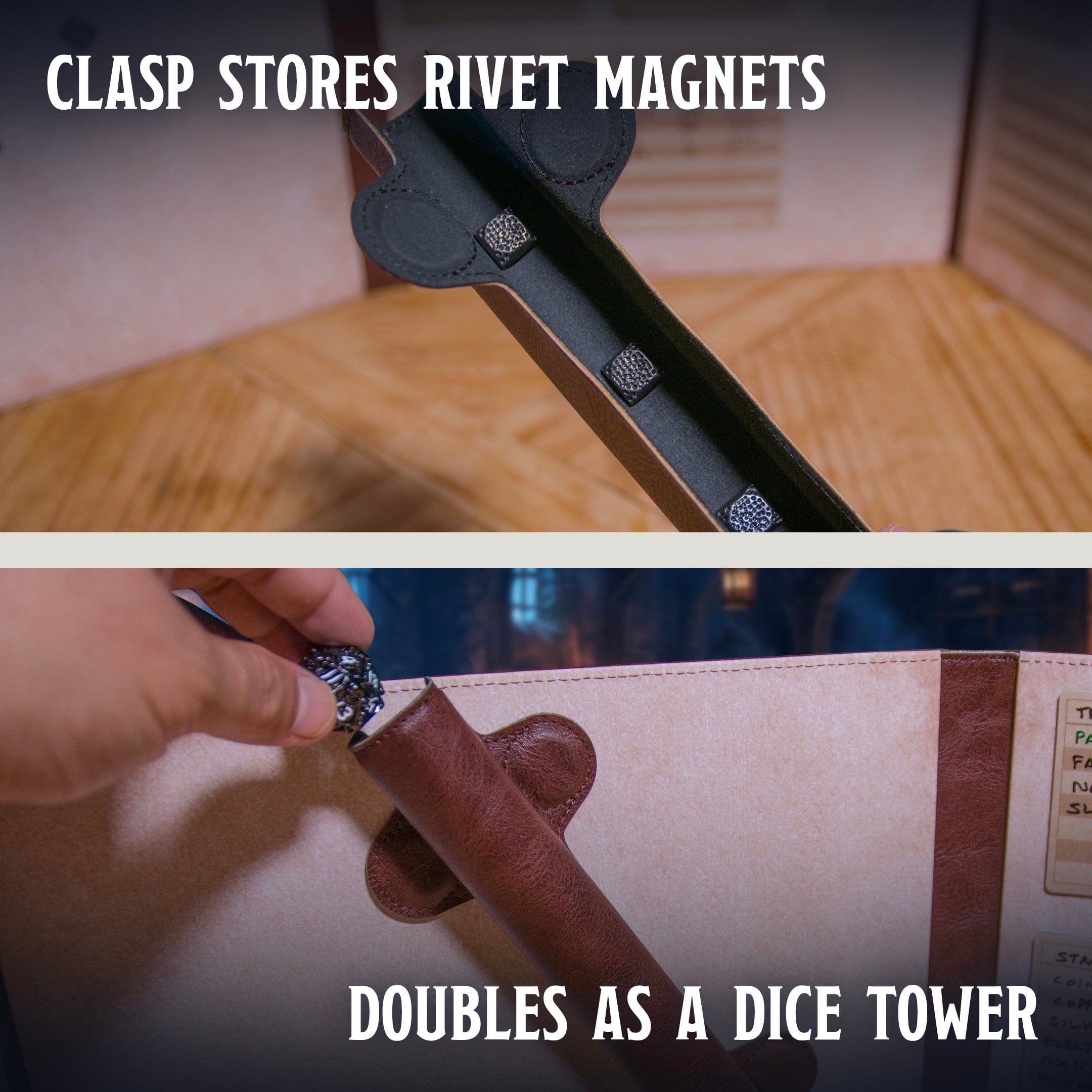 The Ultimate Game Master DM Accessories Ultimate Game Master Screen - Magnetic Modular DM Screen for D&D, Pathfinder & TTRPGs