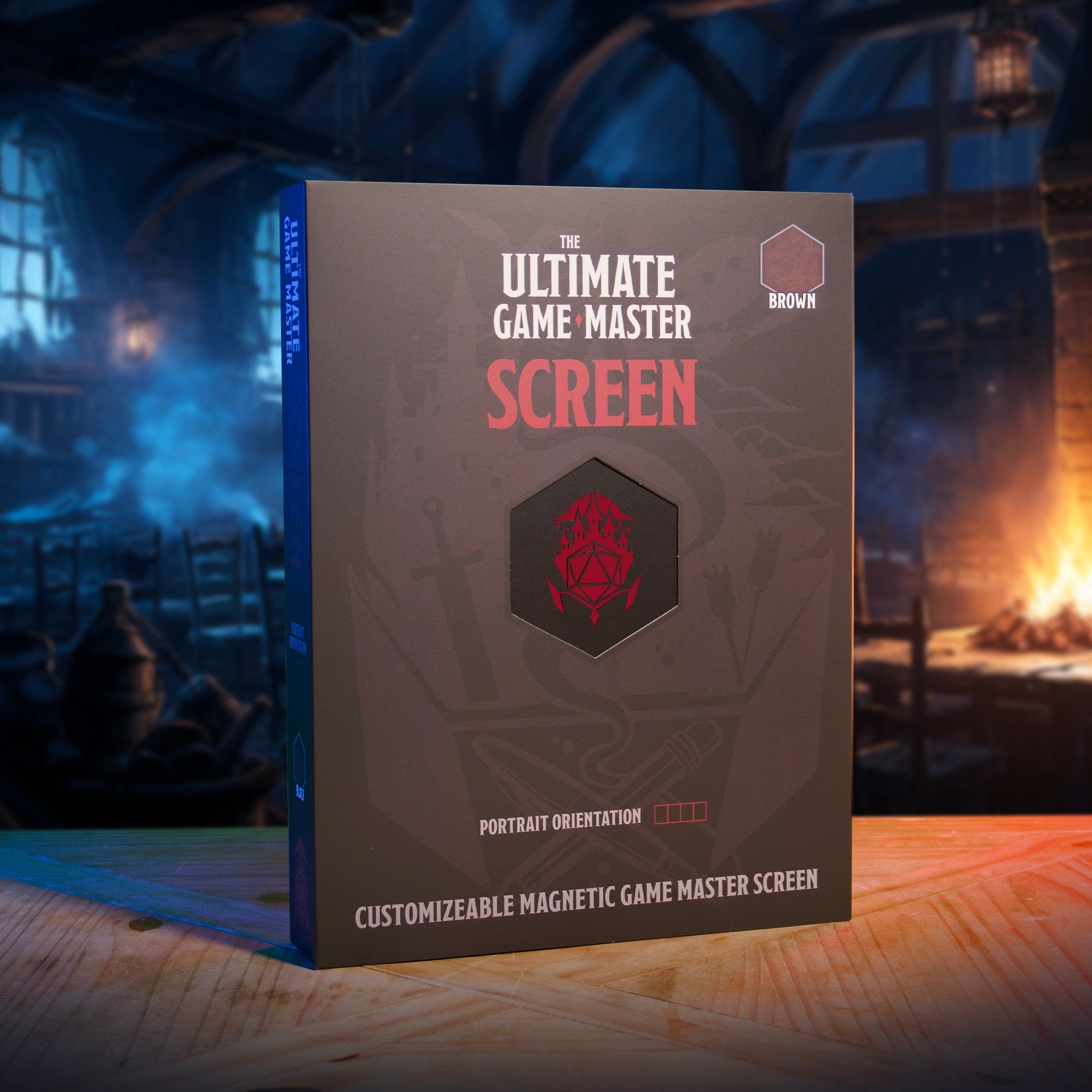 The Ultimate Game Master DM Accessories Ultimate Game Master Screen - Magnetic Modular DM Screen for D&D, Pathfinder & TTRPGs