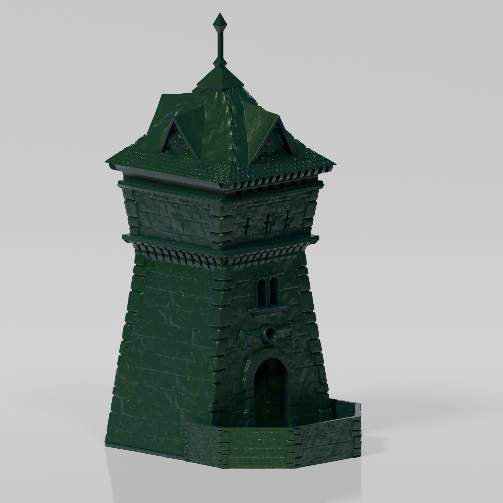Fabletop Dice Tower Warden Tower – Ranger’s Dice Rolling Stronghold