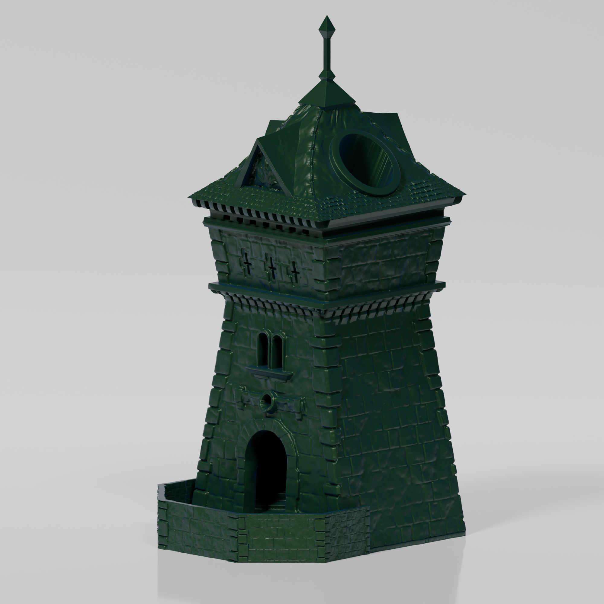 Fabletop Dice Tower Warden Tower – Ranger’s Dice Rolling Stronghold